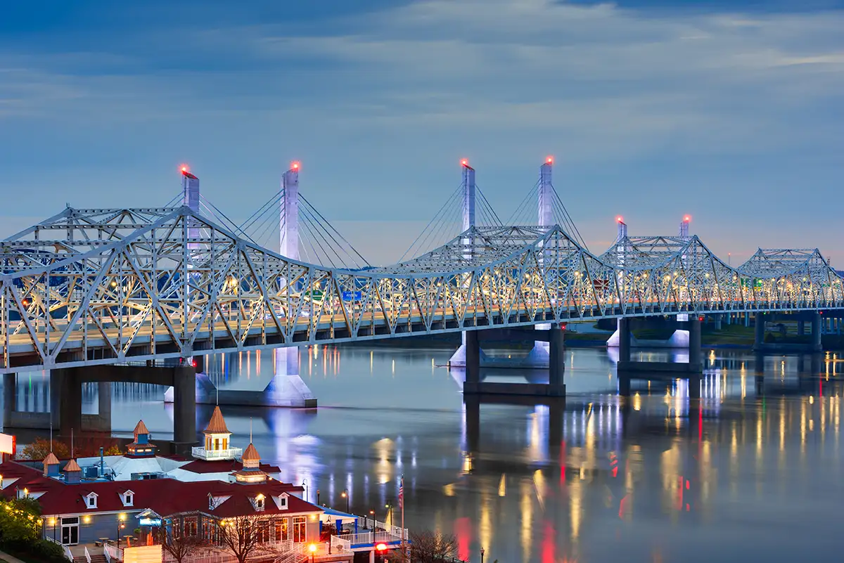 john f kennedy bridge and abraham lincoln bridge 2026 01 09 06 27 52 utc
